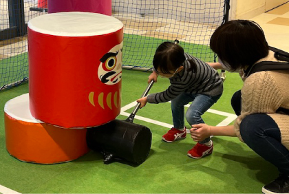 軽いので子どもにもできる