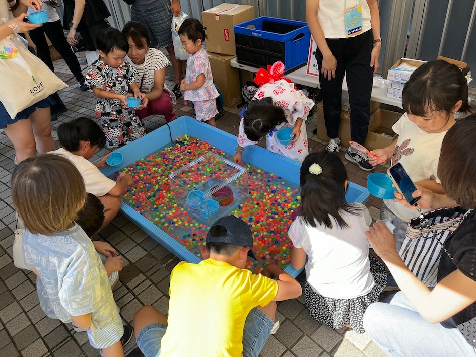 秋のキッズ縁日の実施風景 その4